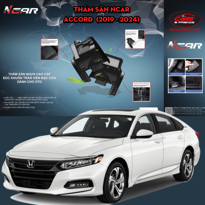 Thảm sàn Ncar cho HONDA ACCORD